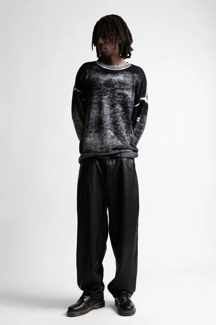 Wasted Paris Asher Sweater Faded Black