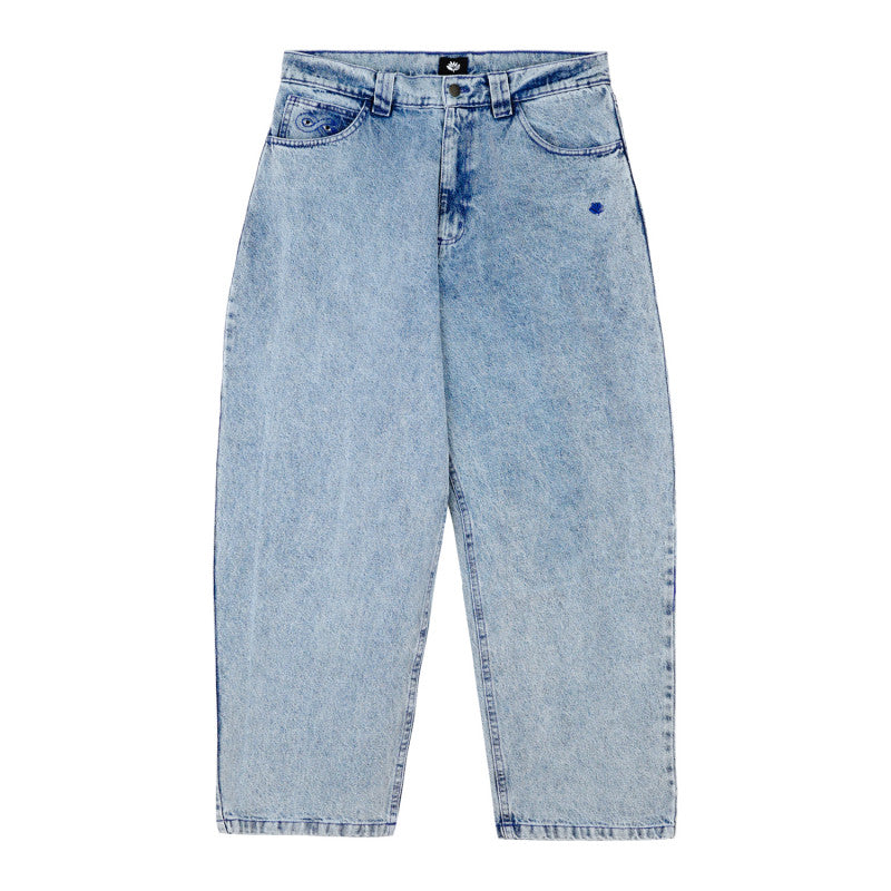 Magenta Og Denim Stitch washed