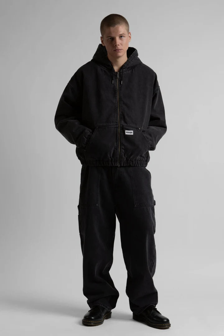 Wasted Paris Pusher Shelter Jacket Fadded Black