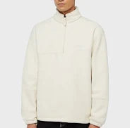 Dickies Pinesdale Half Zip Fleece Ecru