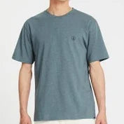 Volcom Circle Blanks T-shirt Dark Slate
