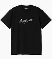 Carhartt WIP Drip Script T-shirt Black