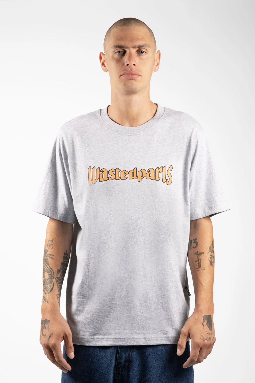 Wasted Paris United T-shirt Ash Grey
