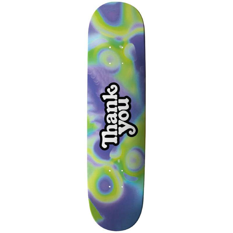 Thank You Warped Logo Deck 8.125