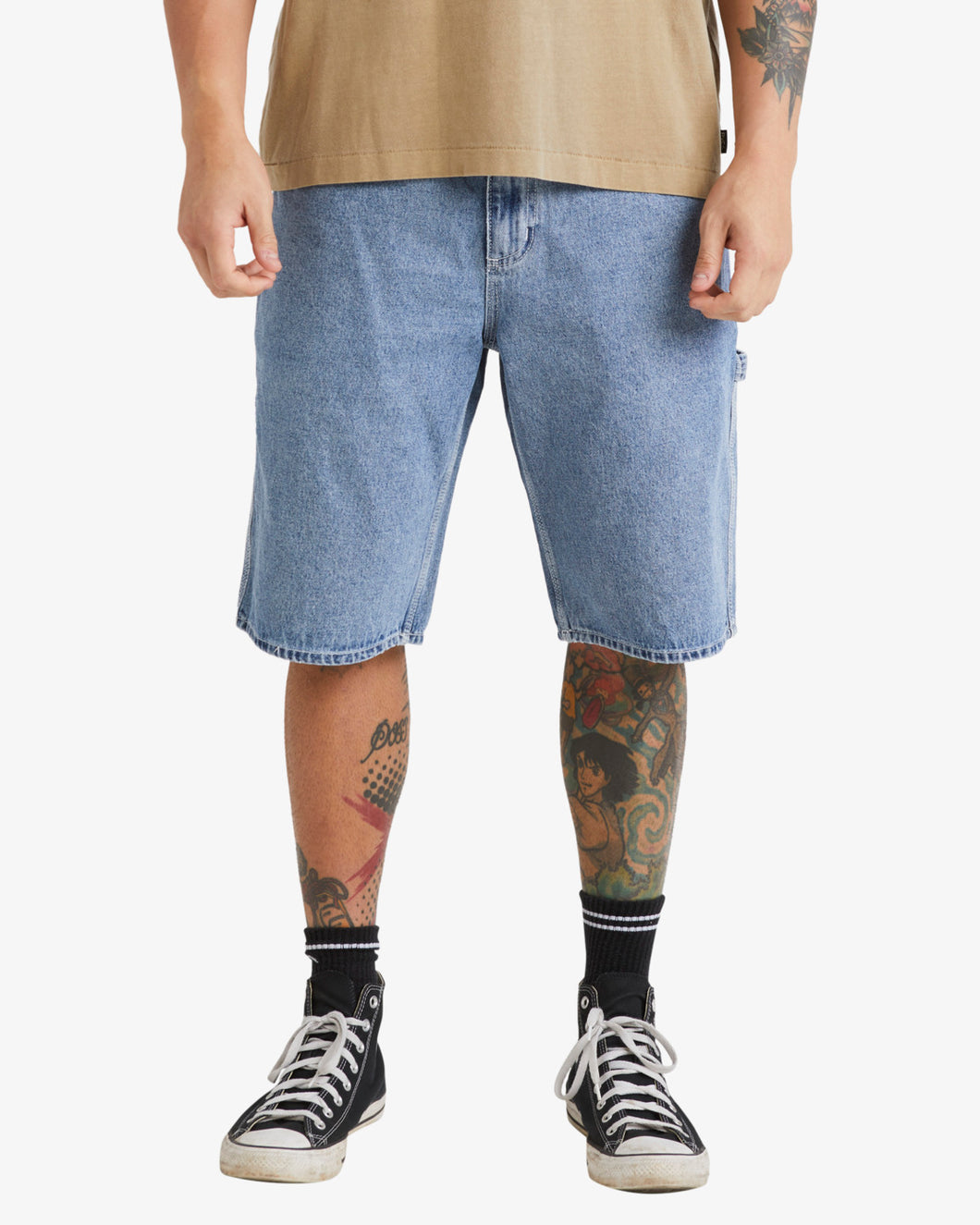 RVCA Americana Denim Short Blue