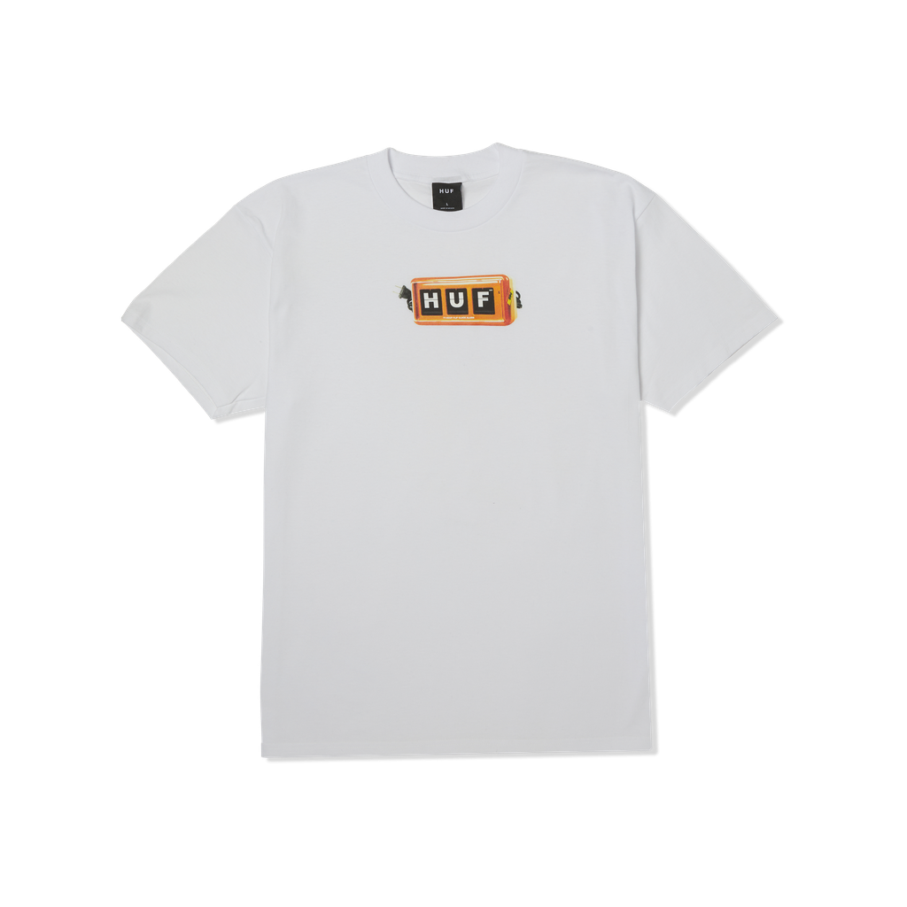 Huf Countdown SS Tee White