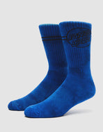 Santa Cruz Socks Opus Dot Socks Royal Cloud Dye