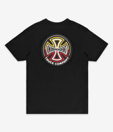 Independent Split Cross T shirt Black
