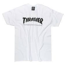 Thrasher Skate Mag t shirt white