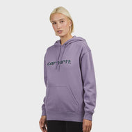 Carhartt W'Hooded Sweatshirt Glassy Purple Disco