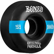 Bones 100s 53mm Black V4 Wide