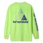 Huf Prism Logo Sportif ls Tee Lime