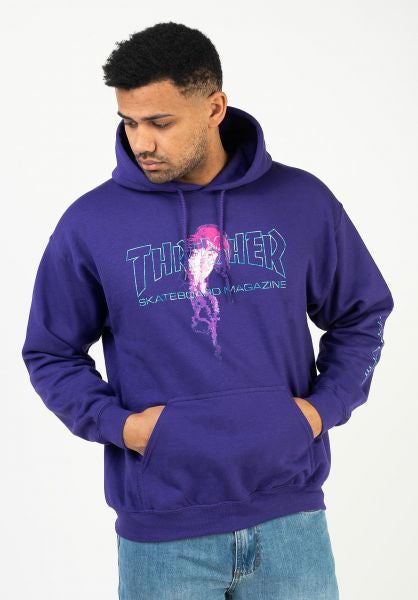 Thrasher Atlantic Drift Hood Purple