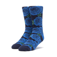huf rosette socks blue
