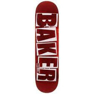 Baker DD Brand Logo Red Foil 8.25