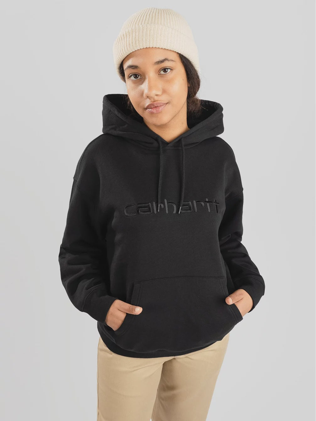 Carhartt W'Hooded Sweatshirt Black Black