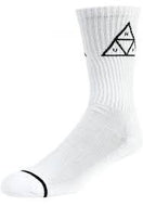Huf Essentials TT Crew Sock White