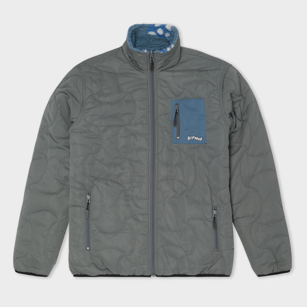 Rip N Dip Euphoria Reversible Jacket Charcoal/Slate