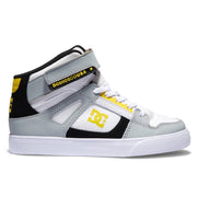 Dc Pure High Top White/Grey/Yellow