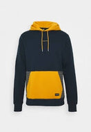 volcom forzee hoodie navy yellow