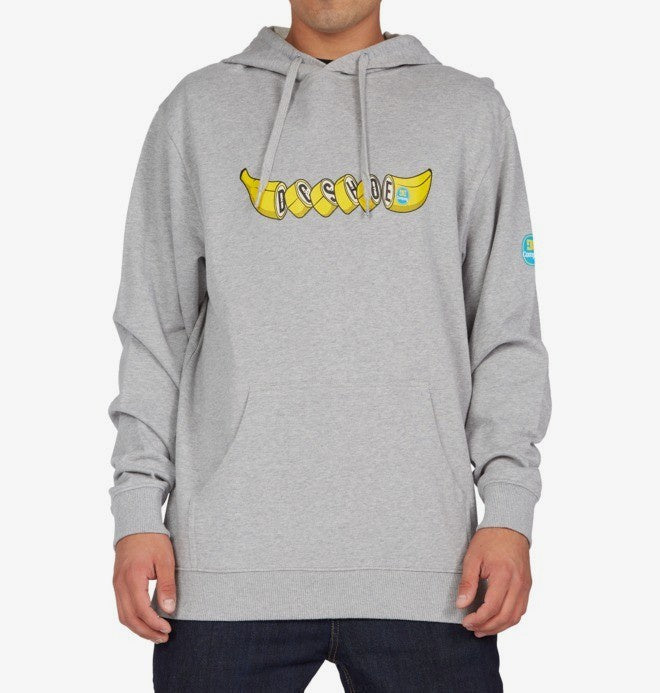 Dc Bananas hooded Sweater Heather Grey