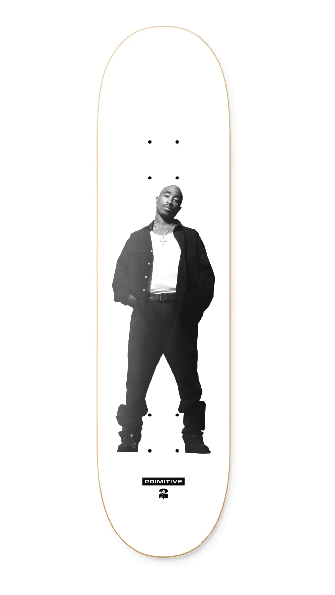 Primitive X Tupac Posted Deck White 8