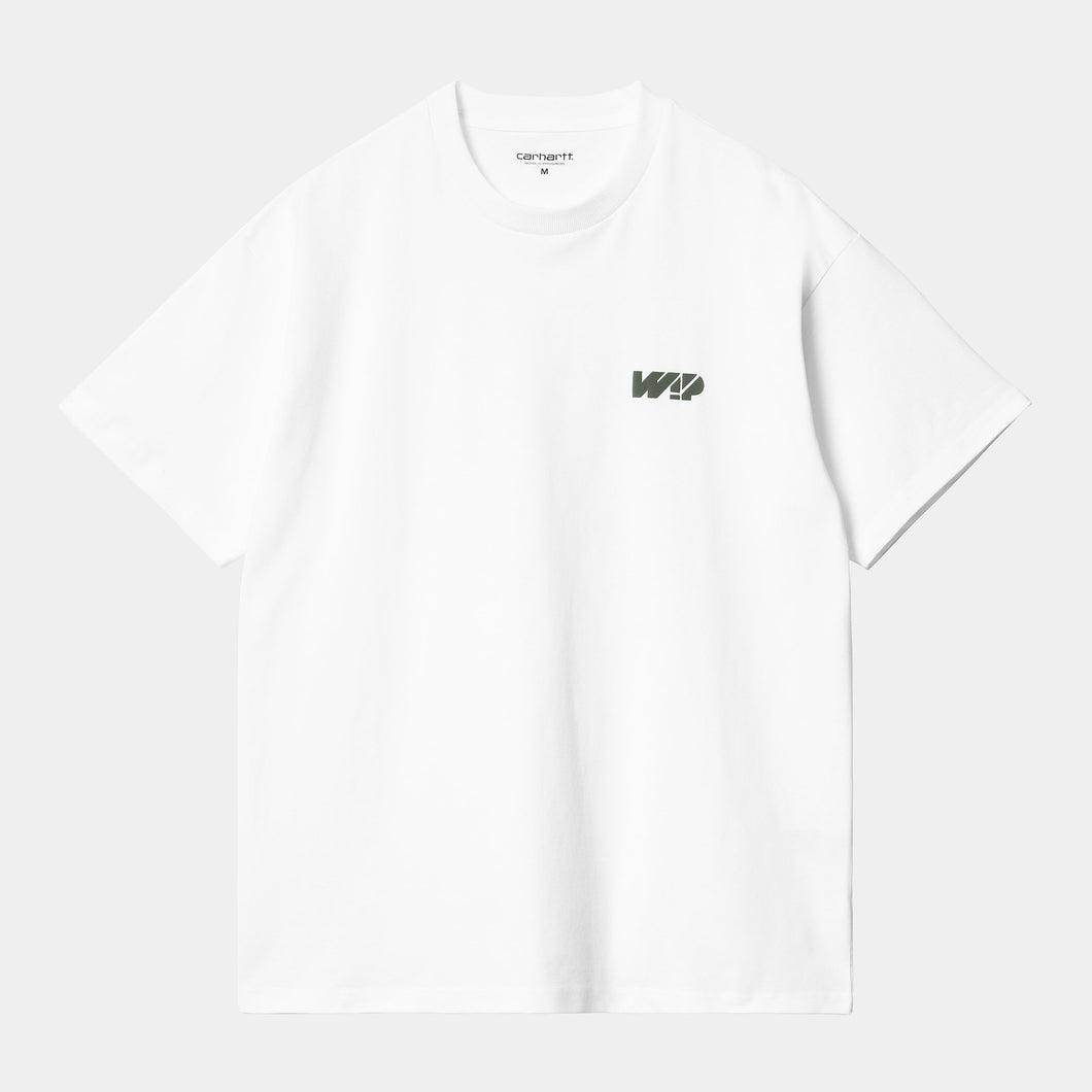 Carhartt WIP S/S Assemble T-shirt White/Smoke Green