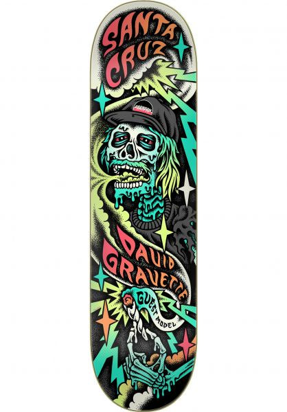 Santa Cruz Gravette Hippie Skull 8.3