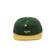 Magenta Lover Snapback Hat Green